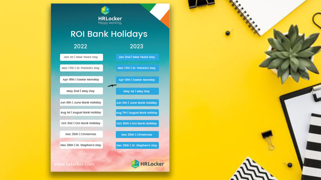 Republic of Ireland, UK and Northern Ireland Bank Holidays 2022 and 2023