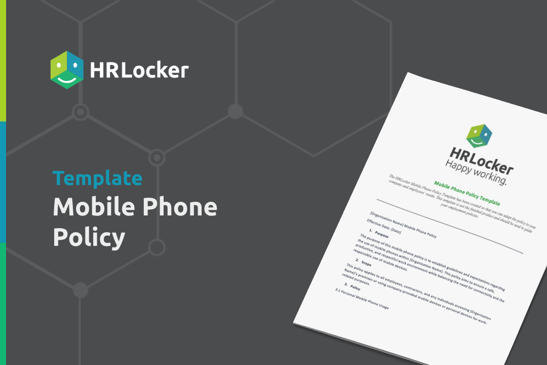 FREE Mobile Phone Policy At Work Template - HRLocker