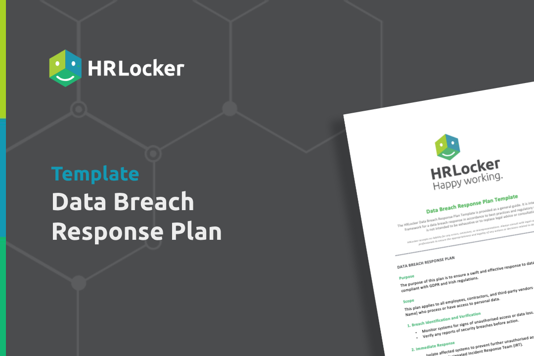 FREE Data Breach Response Plan Template HRLocker