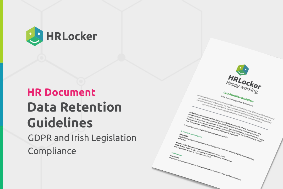 FREE Data Retention Guidelines Download HRLocker